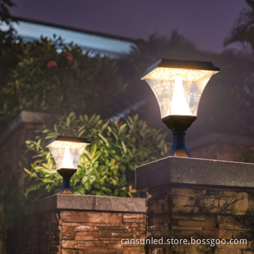 IP65 Waterproof Outdoor Gate & Pillar LED Lights for Garden Decoration